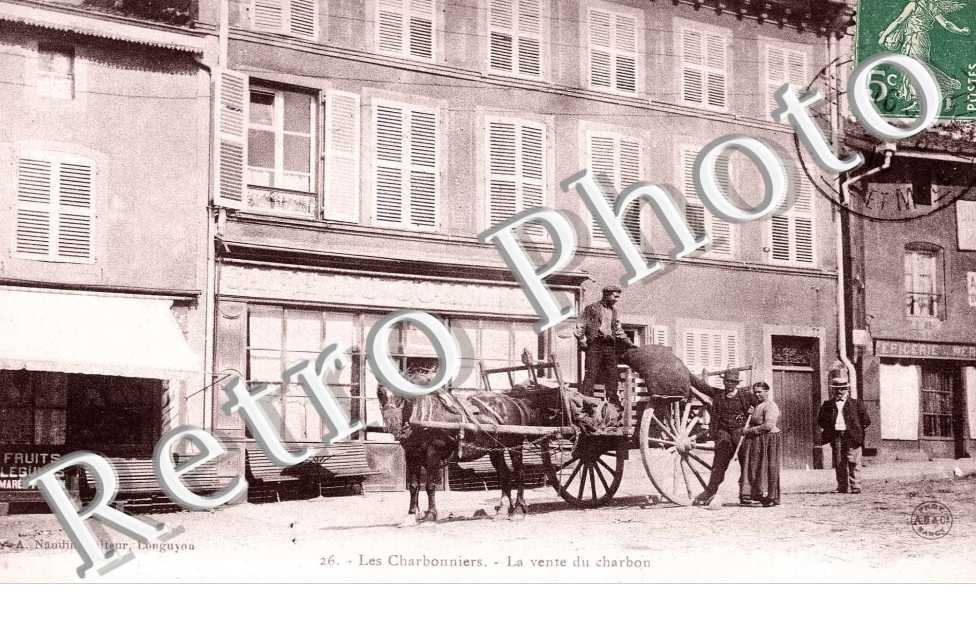 La vente du charbon - les charbonniers