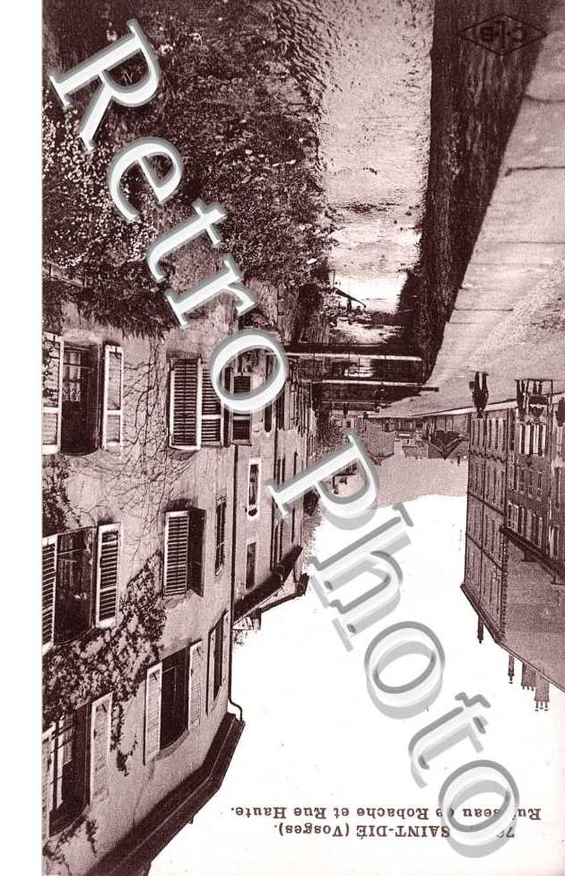 RUE HAUTE ET RUISSEAU DE RUBACHE