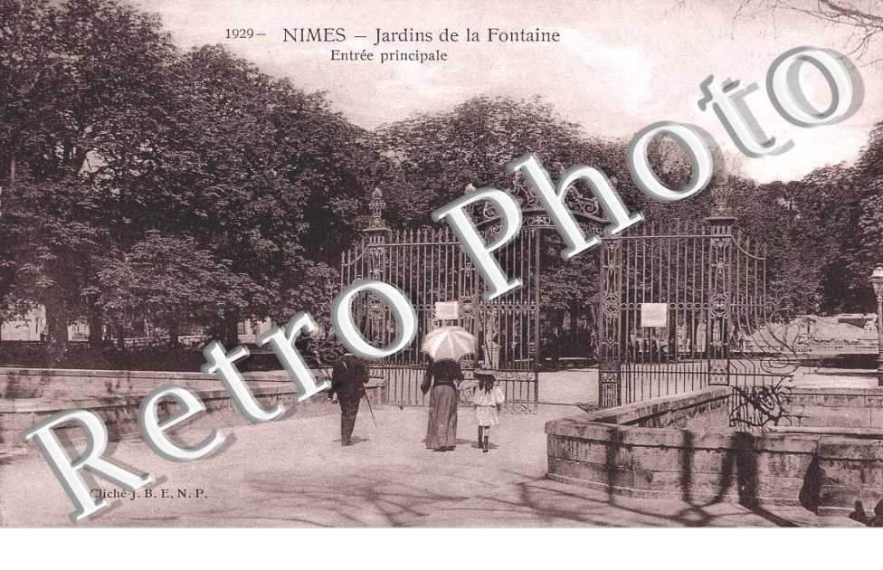 Jardins de la Fontaine, Entree Principale
