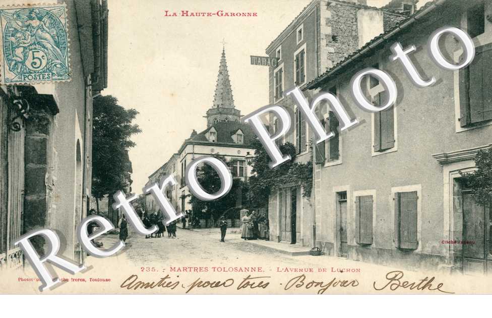 l'avenue de Luchon