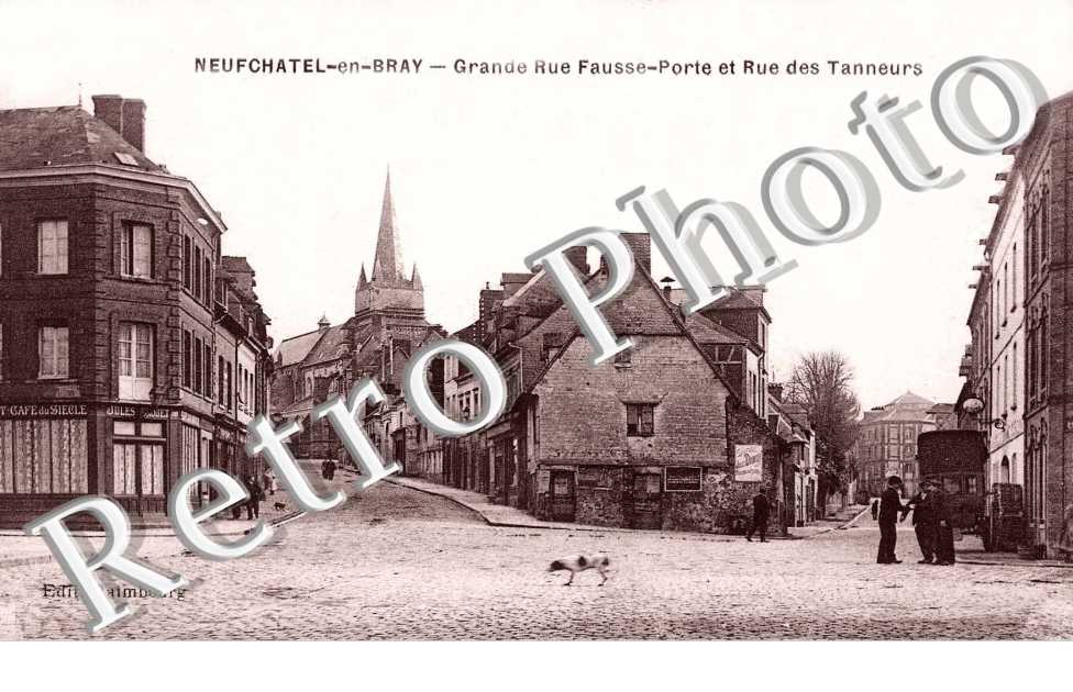 Grande rue Fausse Porte et rue des Tanneurs