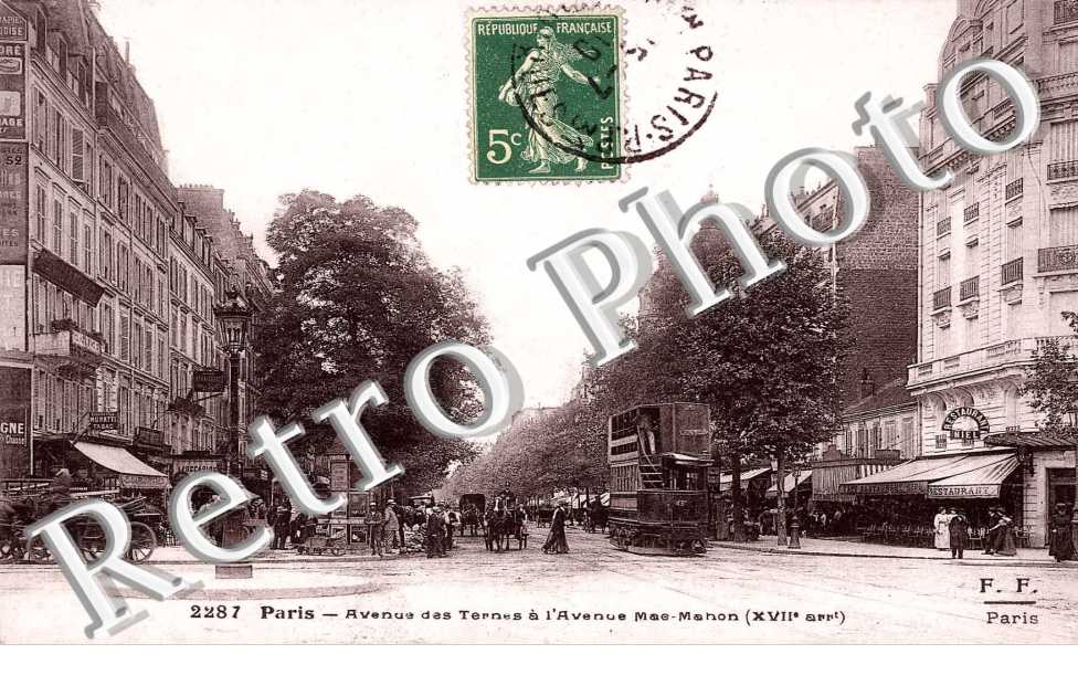 l'avenue des Ternes a l'avenue Mac-Mahon