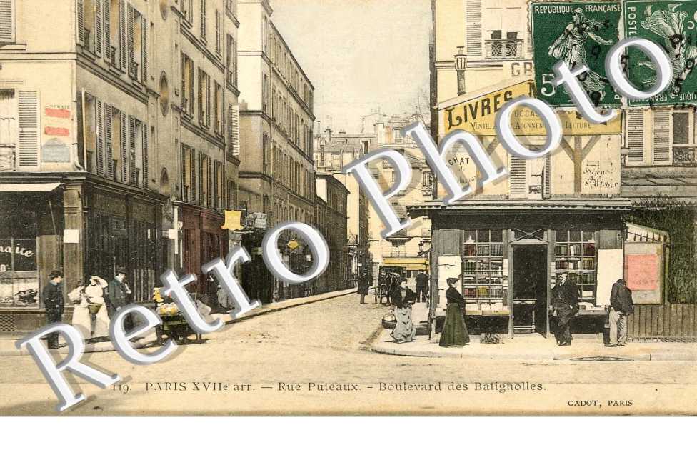 RUE PUTEAUX. boulevard des Batignolles