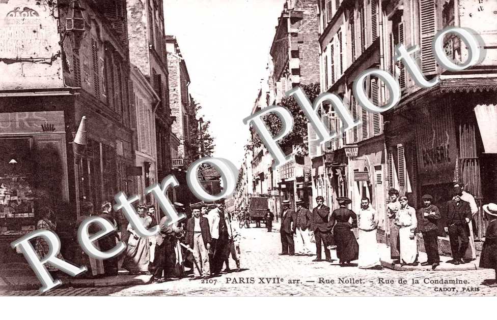Rue Nollet, Rue de la Condamine