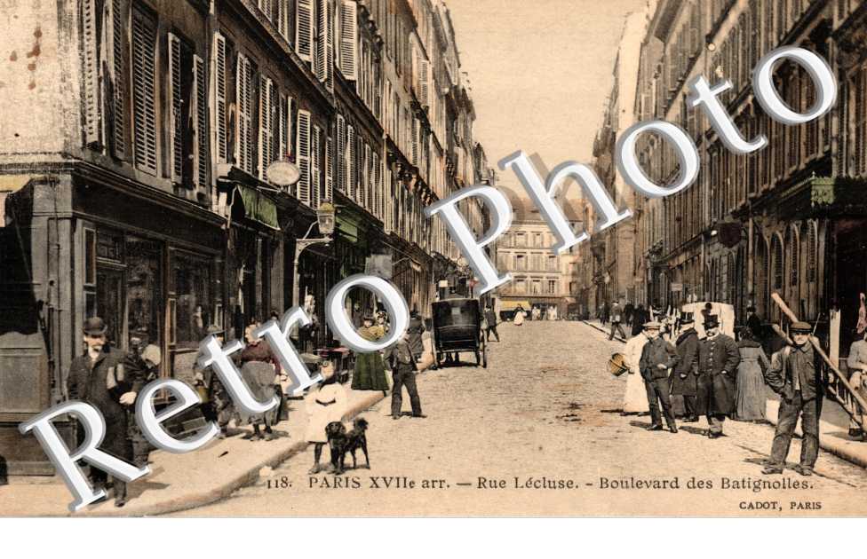 rue l'Ecluse - boiulevard des Batignolles