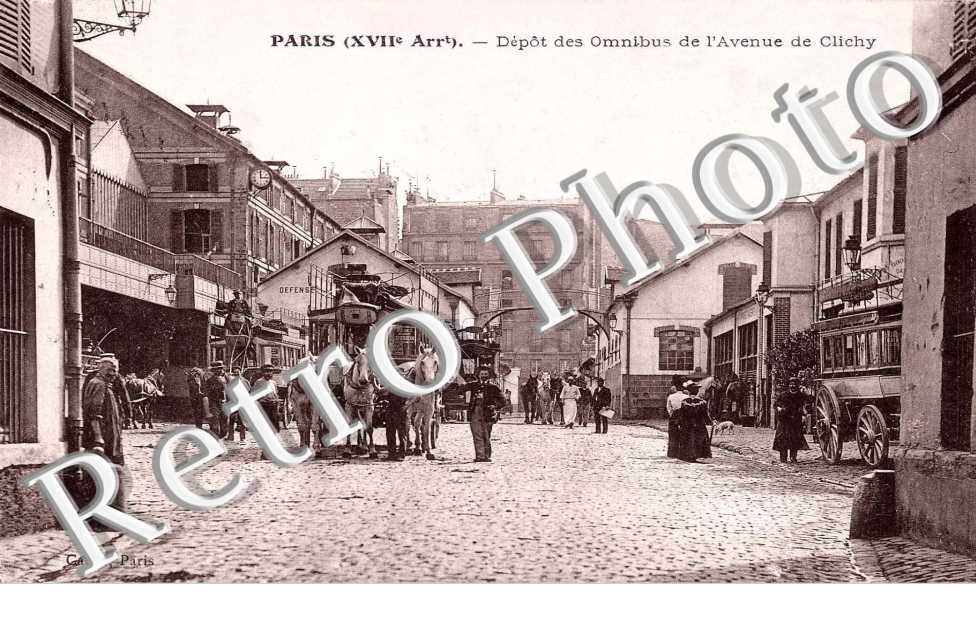 Depot des Omnibus de l'Avenue de Clichy