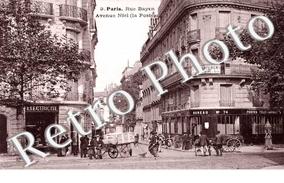 Rue Bayen avenue Niel