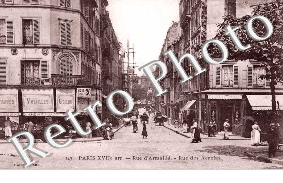 RUE D'ARMAILLE - RUE DES ACACIAS