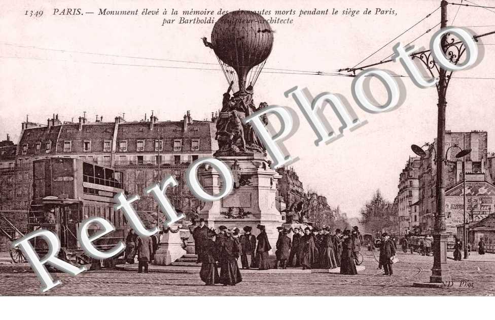 Monument a la memoire des morts pendant le siege de Paris