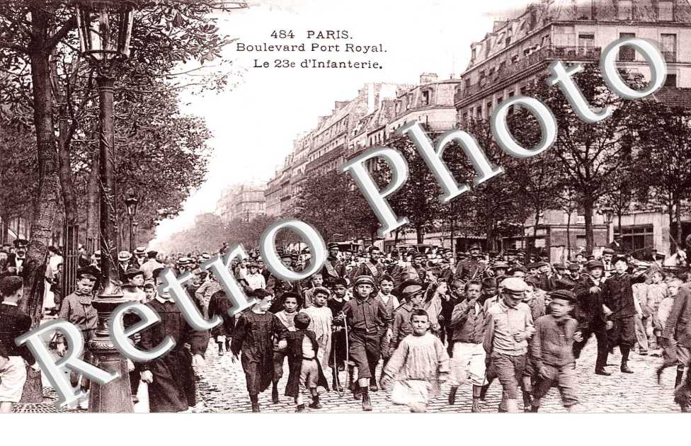 Boulevard PORT ROYAL Le 23e d'infanterie