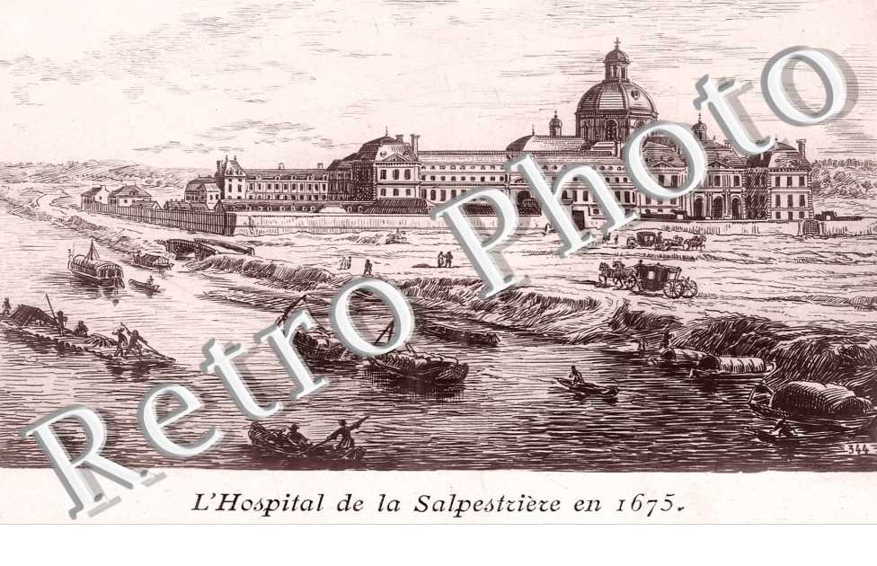 L'HOSPITAL DE LA Salestriere en 1675