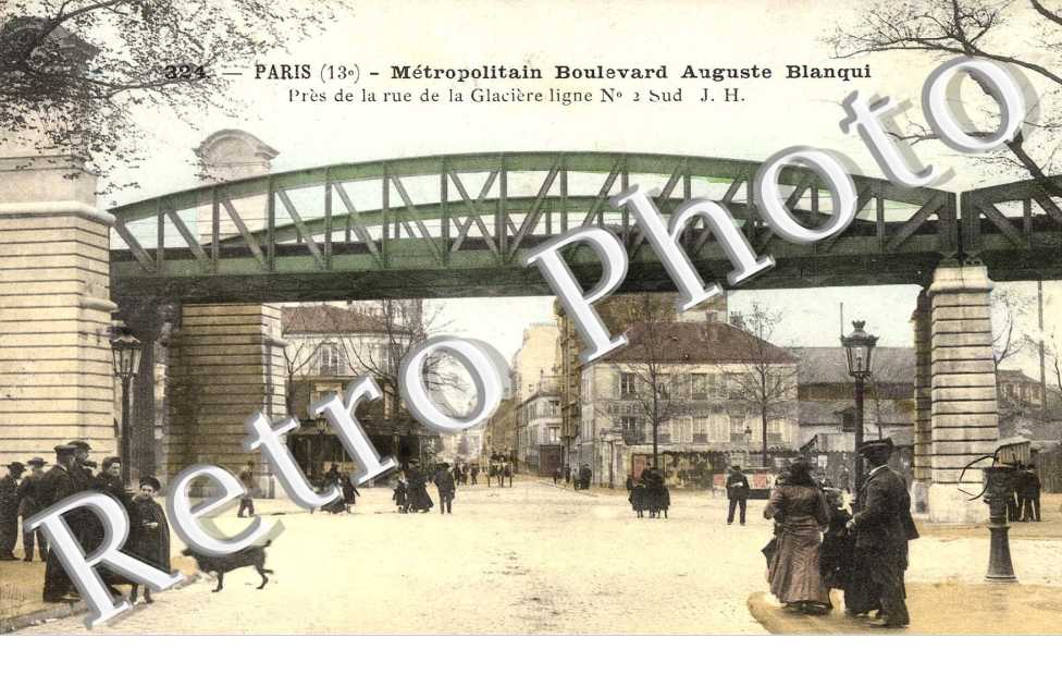 Boulevard Auguste Blanqui Pres de la rue de la Glaciere