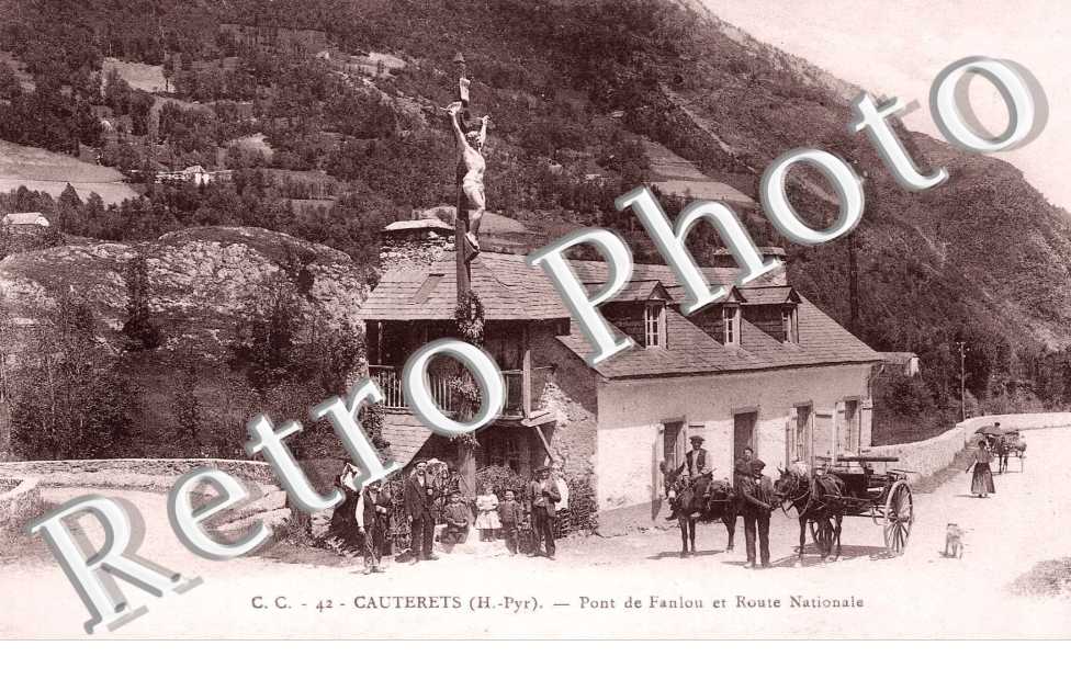 PONT DE FANLOU ET ROUTE NATIONALE