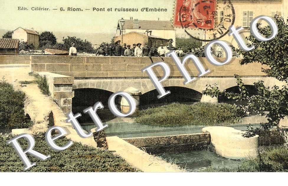 pont et ruisseau d'Embene