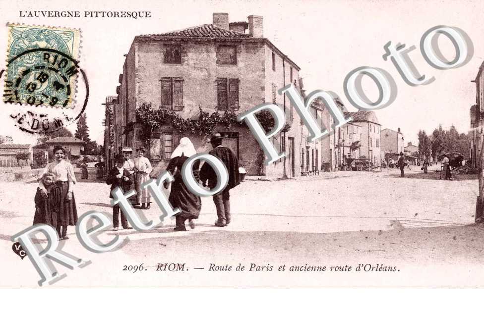 Route de Paris et ancienne route d'Orleans