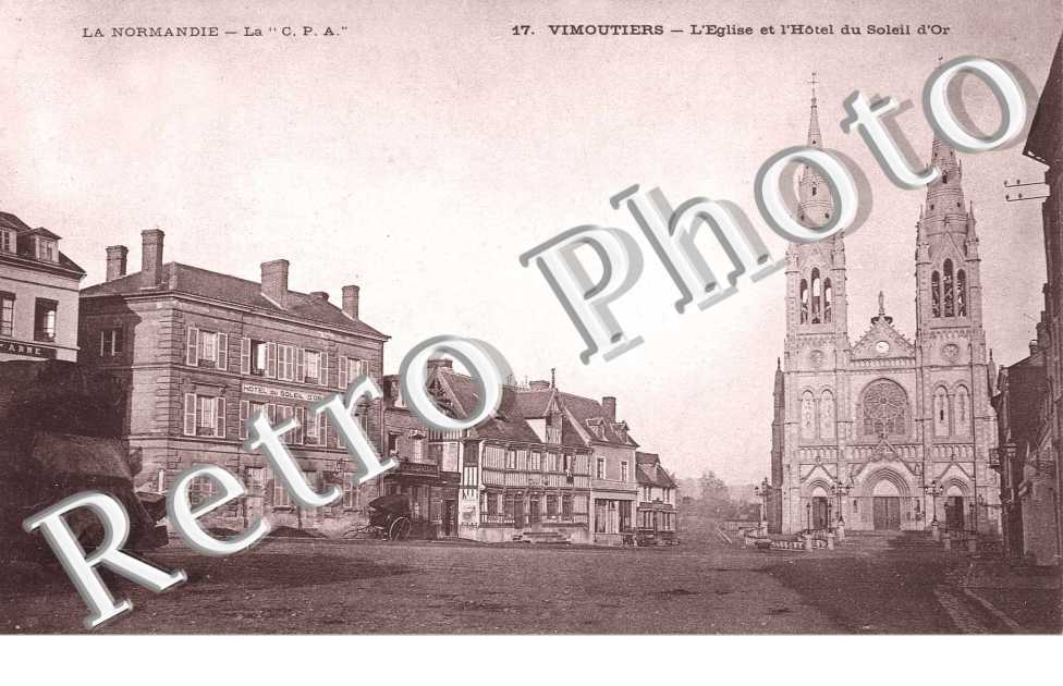 eglise Notre Dame et Hotel du Solei d'Or