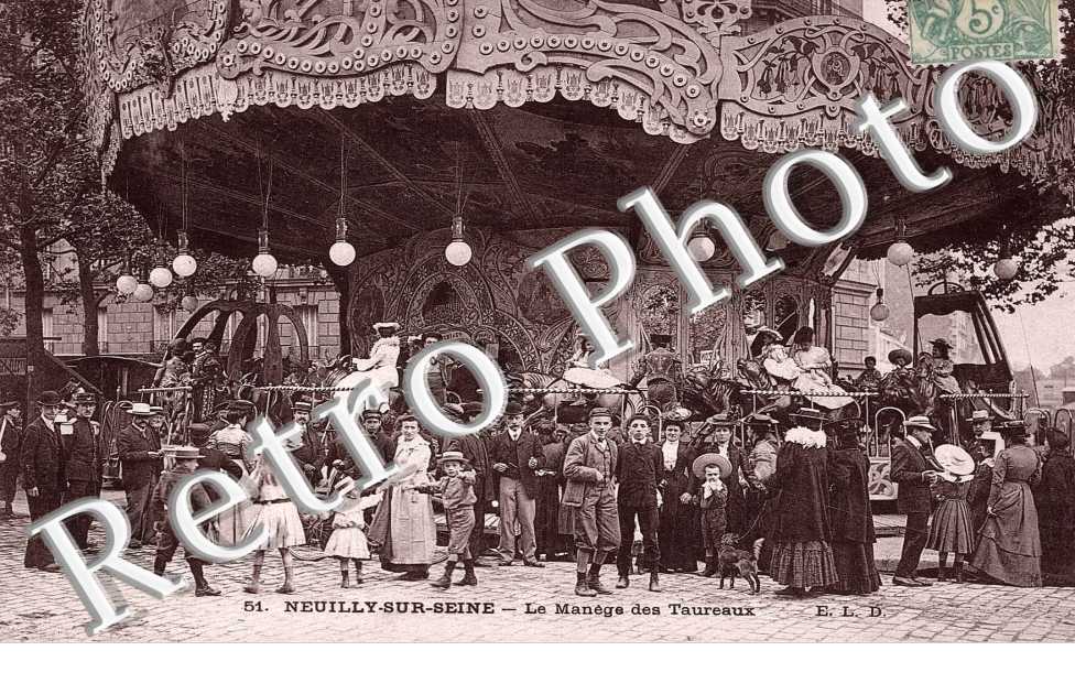 Le manege des taureaux - attraction