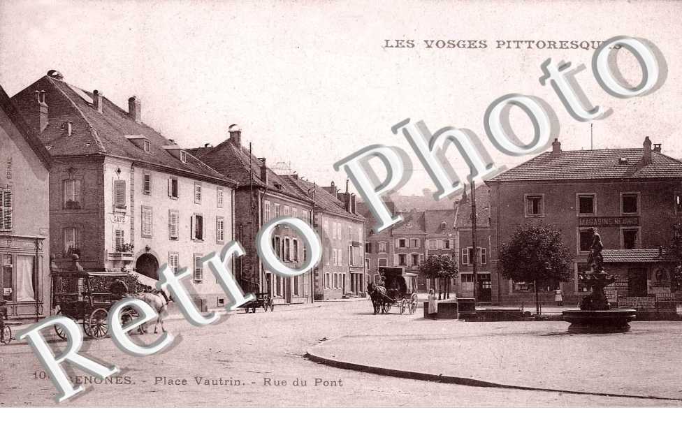 Place Vautrin et rue du pont