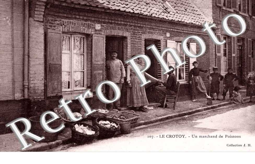 Un marchand de poissons