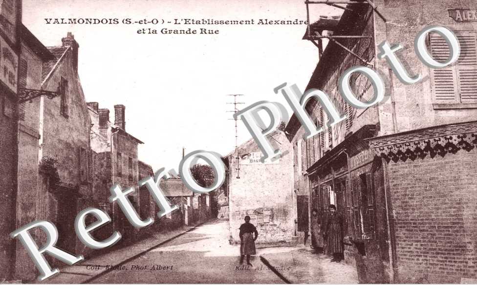 L'etablissement Alexandre et  la grande rue