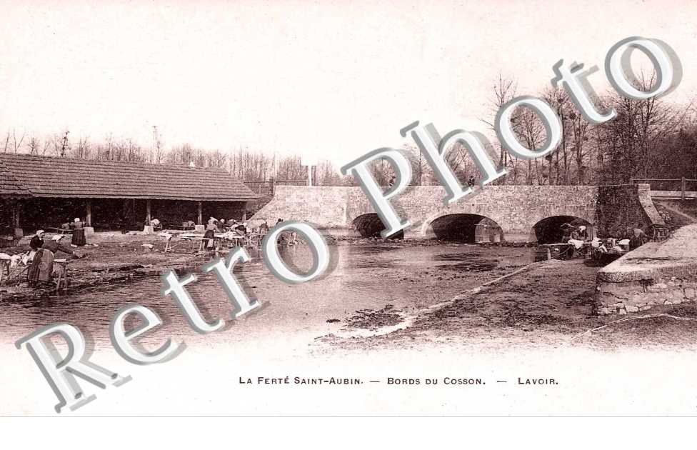 bords du Cosson -  lavoir
