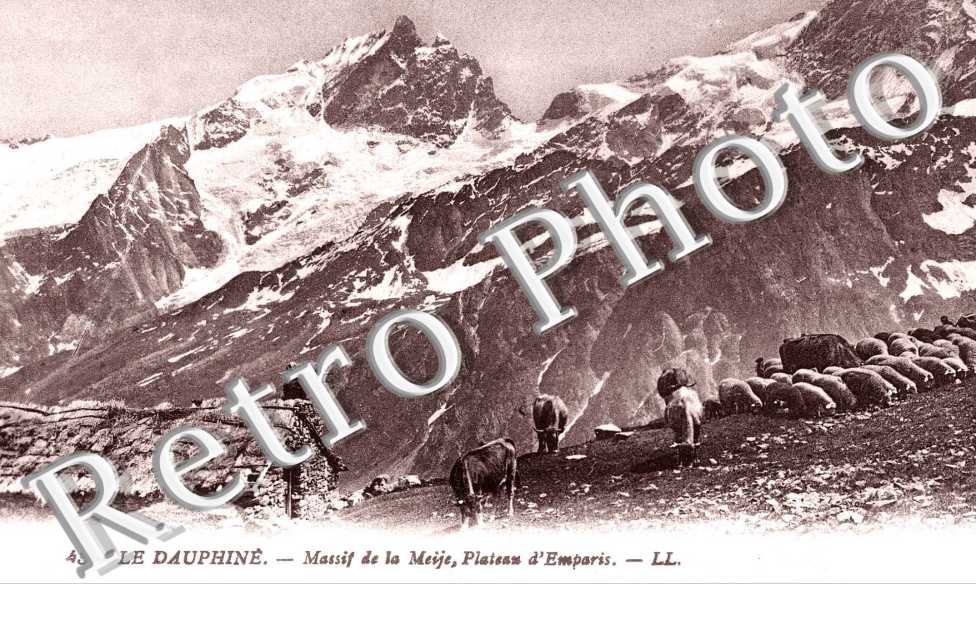 Massif de la Meije, plateau d'Emparis
