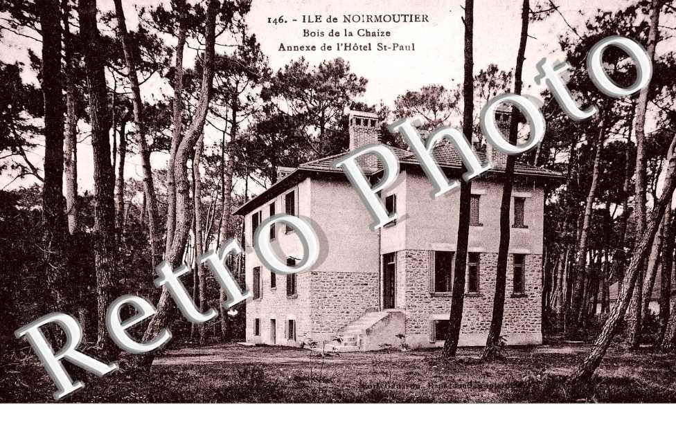 bois de la Chaise, annexe de l'hotel Saint Paul