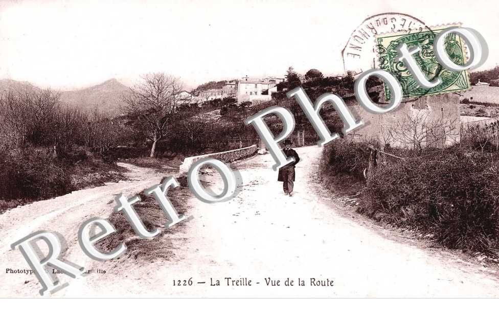 La Treille - vue de la route