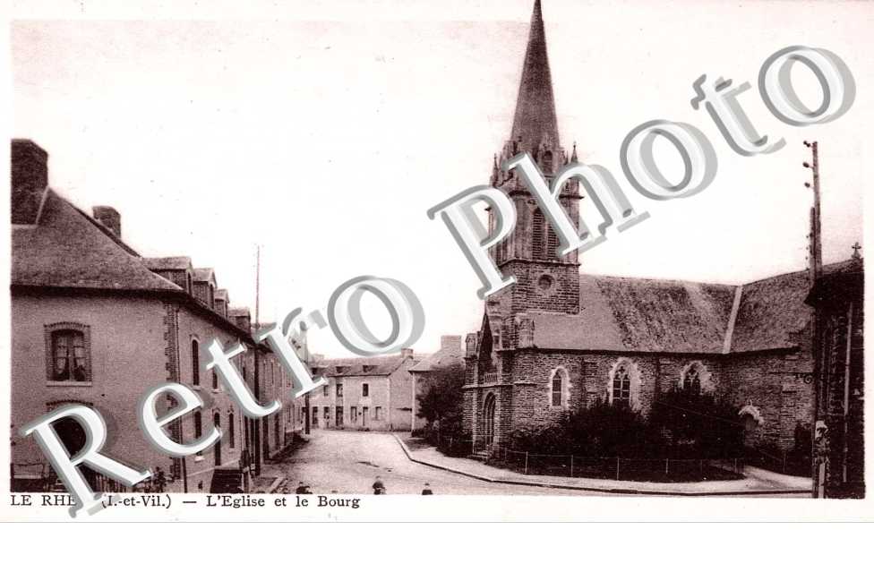 L'EGLISE ET LE BOURG