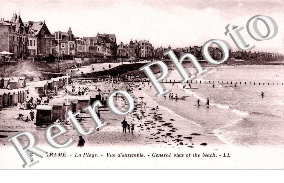 la plage vue d'ensemble