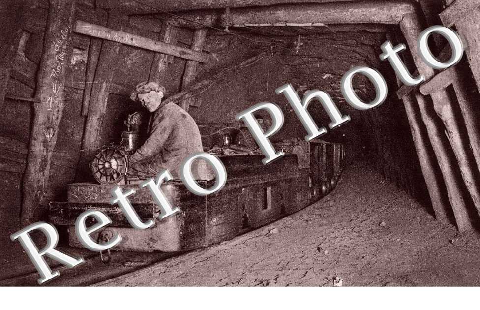 Mines de carmaux, locomotive electrique