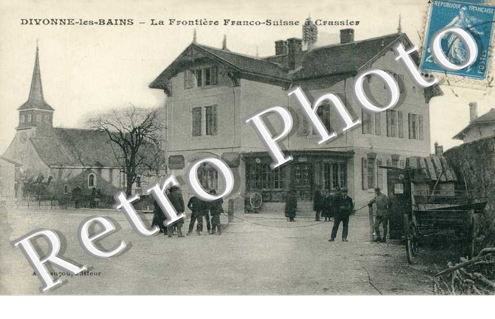 la frontiere a Crassier