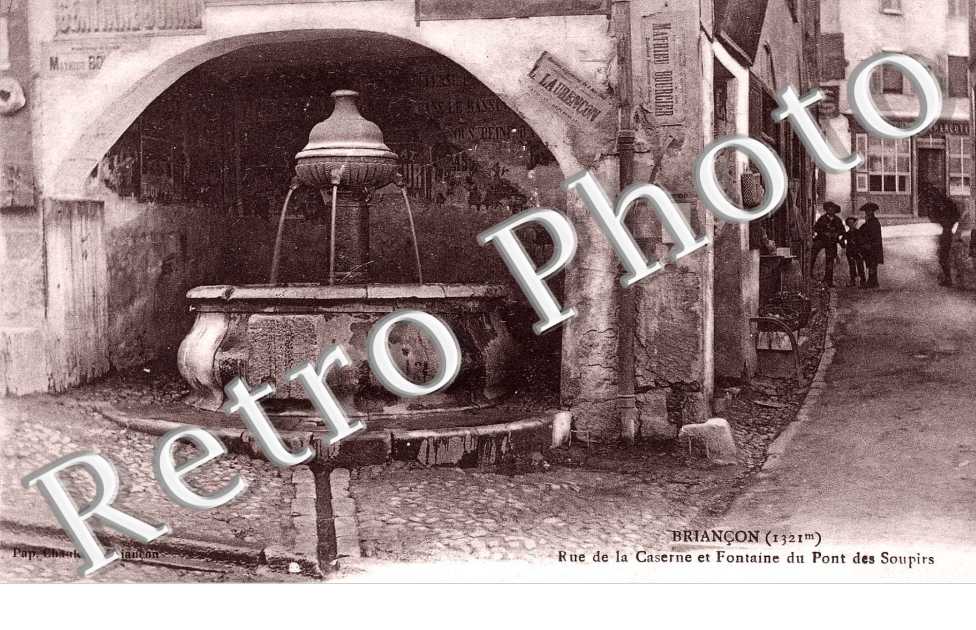 rue de la caserne et fontaine du pont des soupirs