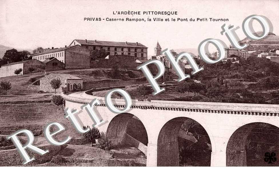 Caserne Rampon et le pont du Petit Tournon