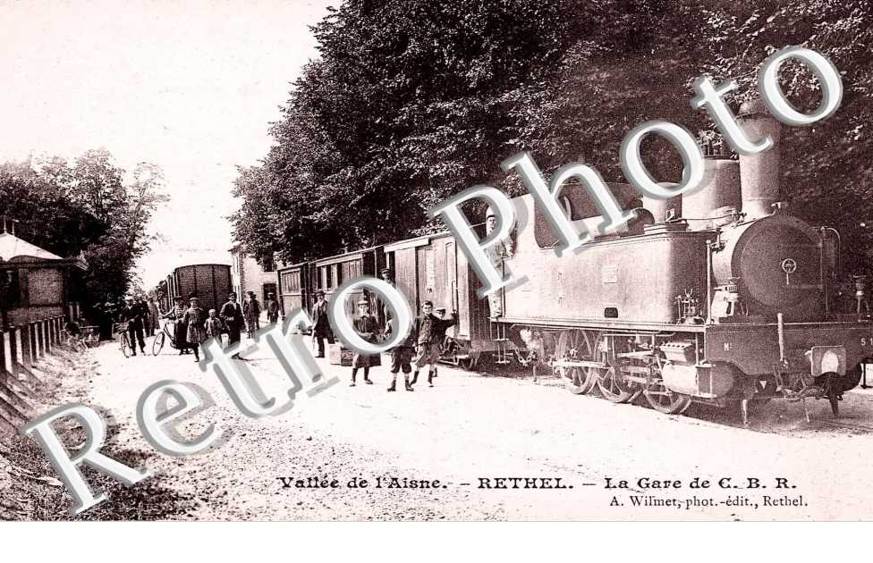 La gare de C. B. R.