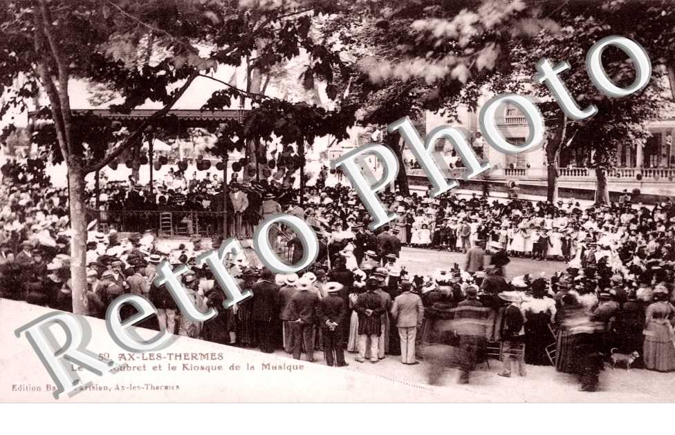 le Couloubret et le kiosque a musique