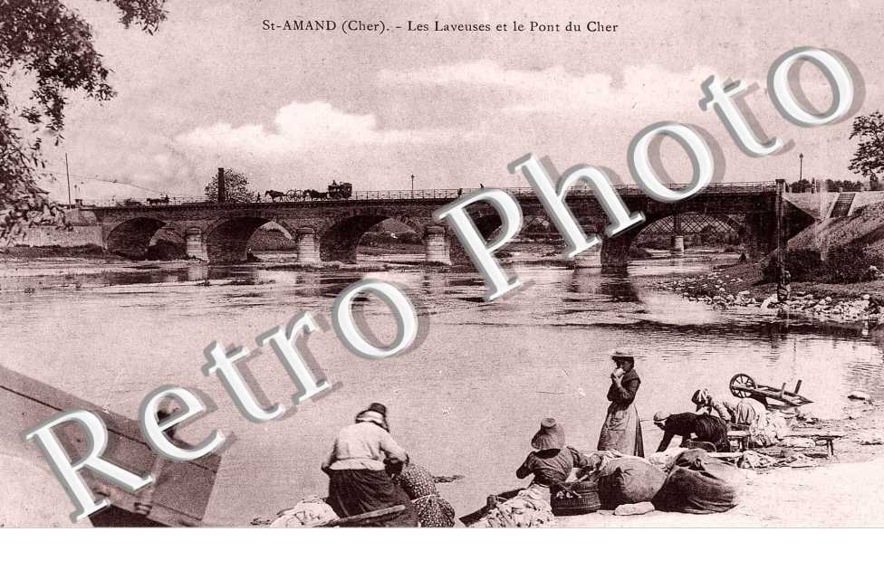 le pont du cher les laveuses