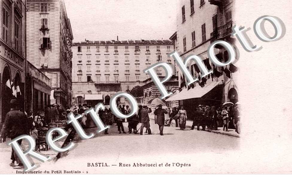 rues Abbatucci et de l'Opera