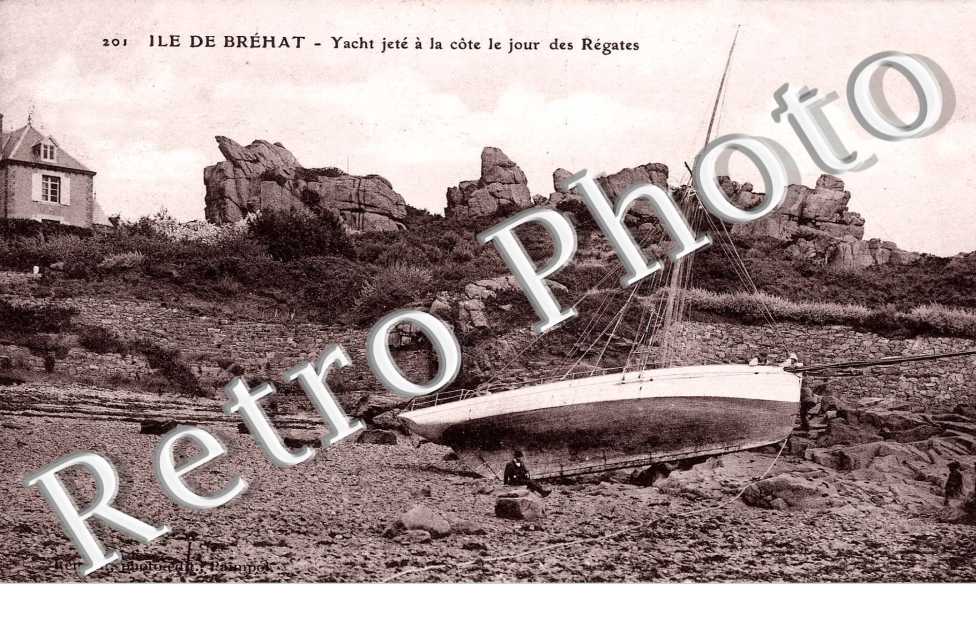 Regates, Yacht jete a la cote