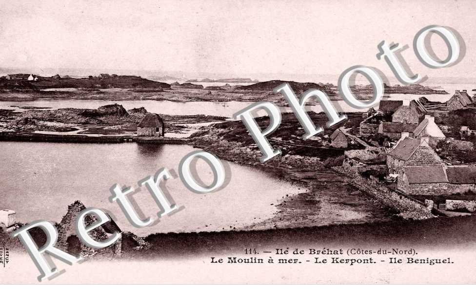 Le Moulin a Mer, le kerpont, Ile Beniguel