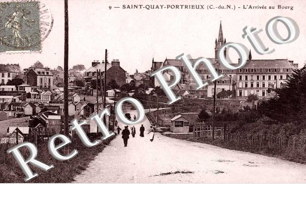 l'arrivee au bourg