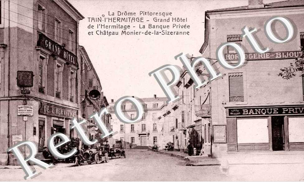 Grand hotel de l'Hermitage- la banque privee et chateau Monier de la Sizeranne