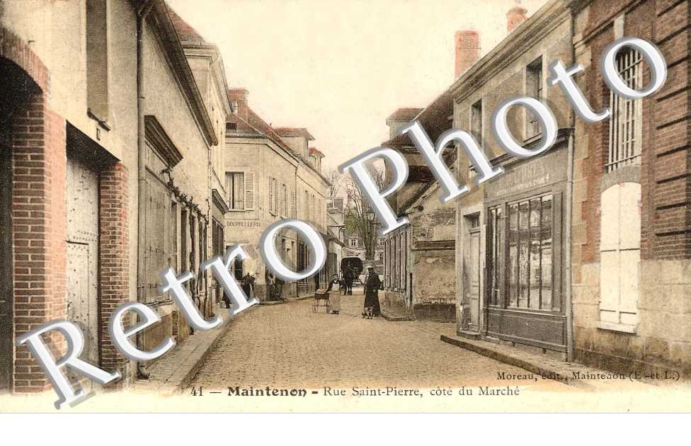 rue st pierre, cote du marche (couleur)