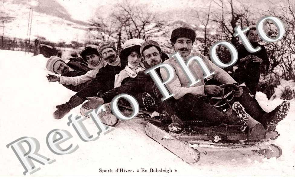 Sports d'hiver En Bobsleigh