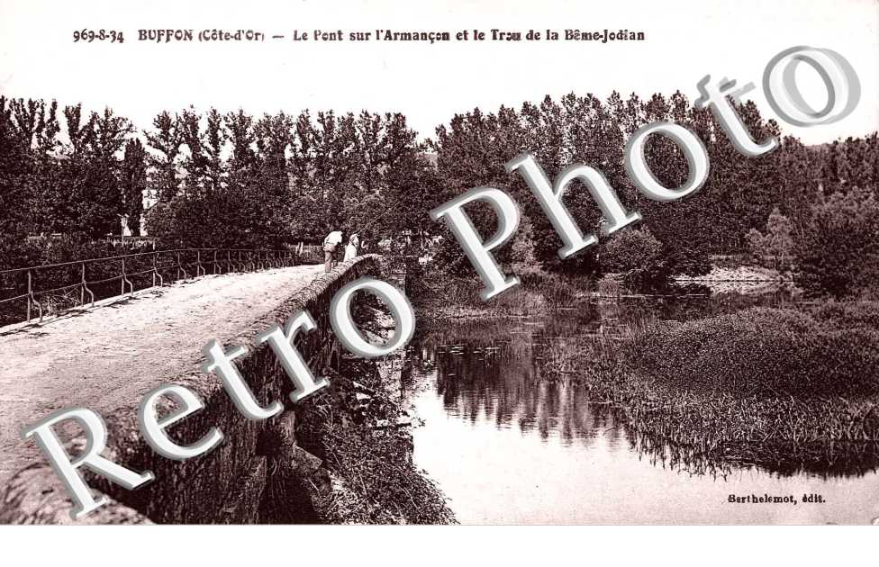 Le Pont de l'Armancon et le Trou de la Beme Jodian