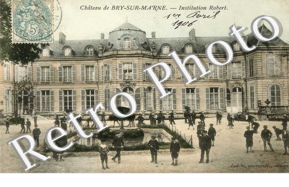 Le chateau Institution Robert  (couleur)