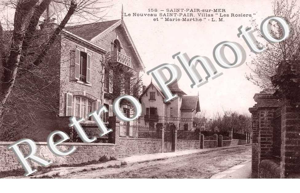 le nouveau Saint-Pair, villas "les Rosiers" et "Marie-Marthe"