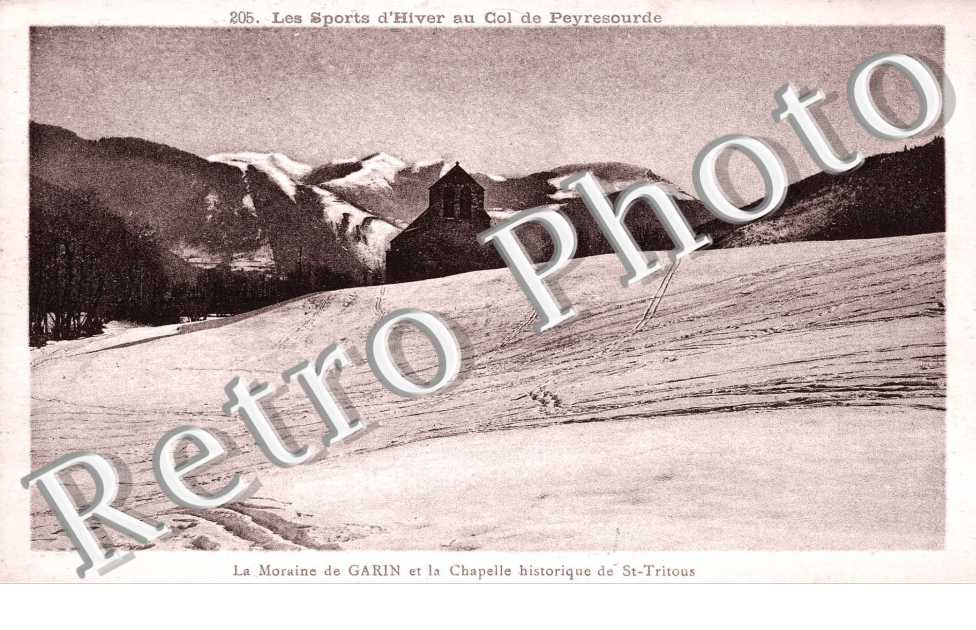 La Moraine de Garin et la Chapelle historique de St Tritous