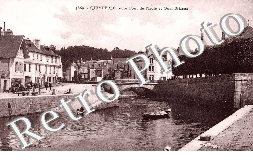 LE PONT DE L'ISOLE ET QUAI BRISIEUX