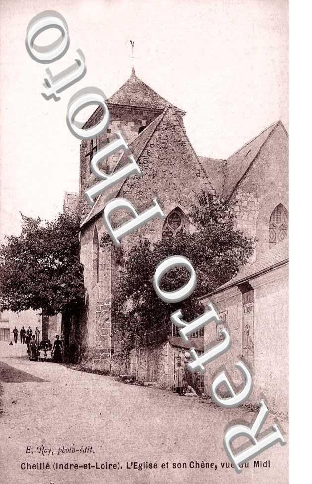 L'EGLISE ET SON CHENE 